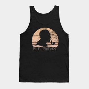 Sherlock Holmes - Elementary Tank Top